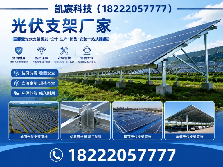 武清区天津光伏支架展示图
